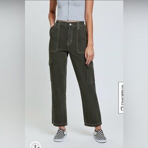 PACSUN OLIVERINE UTILITY CARGO PANTS
